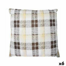 Coussin 60 x 60 cm Carreaux Marron (6 Unités): Plus de 300.000 produits de grandes marques en vente directe à prix usine sur cad