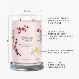 Bougie Parfumée Yankee Candle Signature Large Tumbler 567 g: Plus de 300.000 produits de grandes marques en vente directe à prix