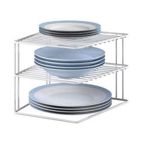 Organiseur pour placard de cuisine Metaltex Silos 3 Etagères Métal (25 x 25 x 19 cm): Plus de 300.000 produits de grandes marque