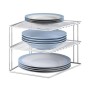 Organiseur pour placard de cuisine Metaltex Silos 3 Etagères Métal (25 x 25 x 19 cm): Plus de 300.000 produits de grandes marque
