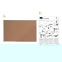 Tableau d’affichage Nobo Essence Naturel 200 x 100 cm: Plus de 300.000 produits de grandes marques en vente directe à prix usine