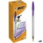 Ensemble de Stylos Bic Cristal Fun Pourpre 1,6 mm (18 Unités): Plus de 300.000 produits de grandes marques en vente directe à pr