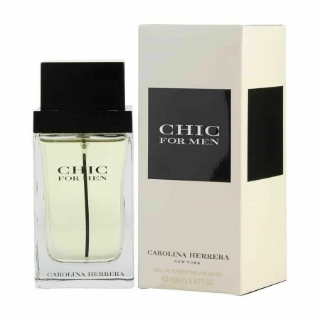Parfum Homme Carolina Herrera EDT Chic for Men (100 ml): Plus de 300.000 produits de grandes marques en vente directe à prix usi