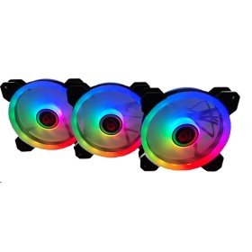 Ventillateur de cabine Talius IRIS SPECTRUM ARGB/CRONOS Ø 12 cm (3 Unités): Plus de 300.000 produits de grandes marques en vente
