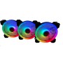 Ventillateur de cabine Talius IRIS SPECTRUM ARGB/CRONOS Ø 12 cm (3 Unités): Plus de 300.000 produits de grandes marques en vente