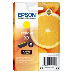 Cartouche d'encre originale Epson C13T33444012 Jaune: Plus de 300.000 produits de grandes marques en vente directe à prix usine 