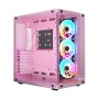 Boîtier ATX semi-tour Talius CRONOS Rose: Plus de 300.000 produits de grandes marques en vente directe à prix usine sur cadeaufo