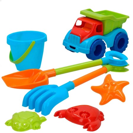 Set de jouets de plage Colorbaby 18 cm Camion 7 Pièces: Plus de 300.000 produits de grandes marques en vente directe à prix usin