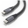Câble USB-C vers USB-C Aisens A107-0875 3 m Gris: Plus de 300.000 produits de grandes marques en vente directe à prix usine sur 