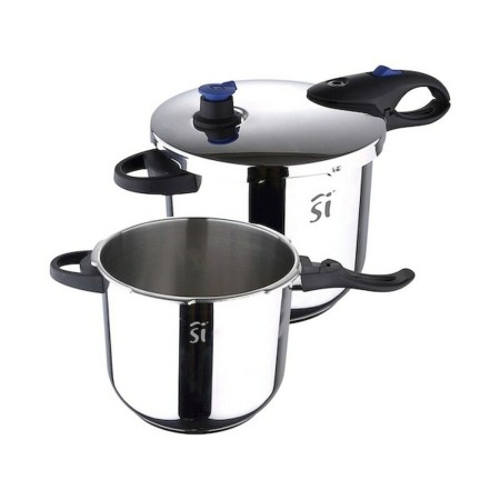 Ensemble de Marmites Express San Ignacio Acier inoxydable 4 L 5,5 L Ø 22 cm: Plus de 300.000 produits de grandes marques en vent