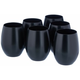 Set de Verres Chef&Sommelier PRIMARY BLACK Noir verre 360 ml 6 Pièces: Plus de 300.000 produits de grandes marques en vente dire