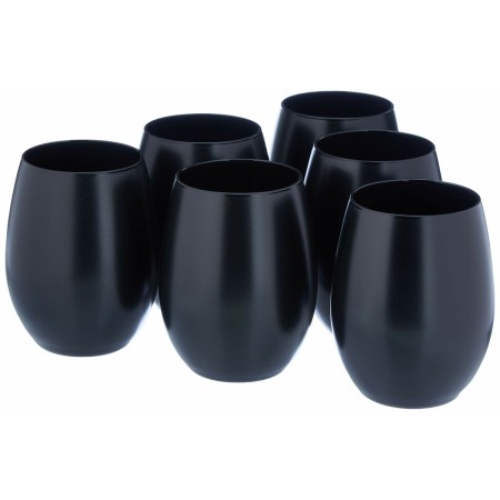 Set de Verres Chef&Sommelier PRIMARY BLACK Noir verre 360 ml 6 Pièces: Plus de 300.000 produits de grandes marques en vente dire