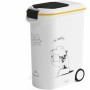 Boîte d'aliments pour animaux Curver 794096 Avec des roues Blanc Plastique 20 kg 54 L 49,3 x 27,8 x 60,5 cm: Plus de 300.000 pro