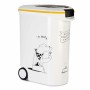 Boîte d'aliments pour animaux Curver 794096 Avec des roues Blanc Plastique 20 kg 54 L 49,3 x 27,8 x 60,5 cm: Plus de 300.000 pro