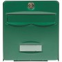 Boîte aux lettres Burg-Wachter Vert acier galvanisé 36,5 x 28 x 31 cm: Plus de 300.000 produits de grandes marques en vente di