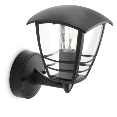 Applique Murale Philips My Garden Creek Noir Aluminium A 60 W E27: Plus de 300.000 produits de grandes marques en vente directe 