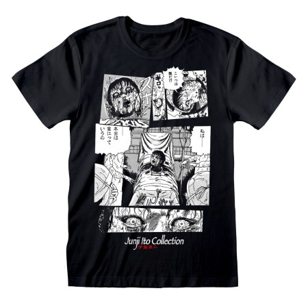 T shirt à manches courtes Junji Ito Surgery Noir Unisexe: Plus de 300.000 produits de grandes marques en vente directe à prix us