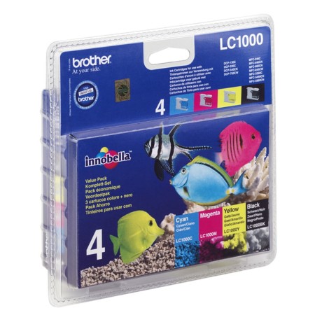 Cartouche d'encre originale Brother LC-1000 Noir/Cyan/Magenta/Jaune: Plus de 300.000 produits de grandes marques en vente direct