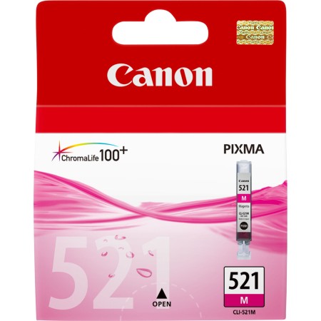 Cartouche d'encre originale Canon CLI-521 M Magenta (1 Unité): Plus de 300.000 produits de grandes marques en vente directe à pr