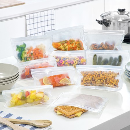 Ensemble de sacs alimentaires réutilisables Freco InnovaGoods 10 Pièces: Plus de 300.000 produits de grandes marques en vente di