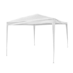 Pergola Raphia Acier 300 x 300 x 240 cm Blanc: Plus de 300.000 produits de grandes marques en vente directe à prix usine sur cad