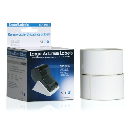 Etiquettes pour Imprimante Seiko SLP-2RLE Blanc 36 x 89 mm (2 Unités) (520 Etisuettes): Plus de 300.000 produits de grandes marq