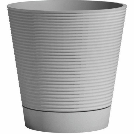 Pot auto-arrosant Garden ID Gris 40 cm: Plus de 300.000 produits de grandes marques en vente directe à prix usine sur cadeaufou.