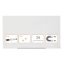 Tableau magnétique Nobo Impression Pro Blanc Verre 190 x 100 cm: Plus de 300.000 produits de grandes marques en vente directe à 