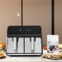 Friteuse à Air InnovaGoods Noir 3400 W 8 L Acier inoxydable (Reconditionné A): Plus de 300.000 produits de grandes marques en 