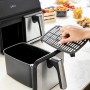 Friteuse à Air InnovaGoods Noir 3400 W 8 L Acier inoxydable (Reconditionné A): Plus de 300.000 produits de grandes marques en 