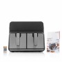 Friteuse à Air InnovaGoods Noir 3400 W 8 L Acier inoxydable (Reconditionné A): Plus de 300.000 produits de grandes marques en 