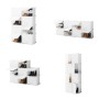 Rangement Modulaire Portable pour Chaussures InnovaGoods Blanc: Plus de 300.000 produits de grandes marques en vente directe à p