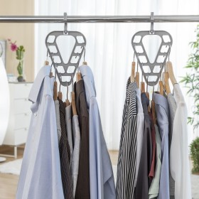 Ensemble d’Organisateurs de Cintres Orzer InnovaGoods 2 Unités: Plus de 300.000 produits de grandes marques en vente directe à p