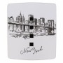 Armoire à clés Burg-Wachter 6204/10 NI SKYLINE NY 10 Clés: Plus de 300.000 produits de grandes marques en vente directe à prix u