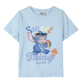 T shirt à manches courtes Enfant Stitch Bleu clair: Plus de 300.000 produits de grandes marques en vente directe à prix usine su