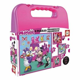 Set de 4 Puzzles Educa Minnie & The Happy Helpers: Plus de 300.000 produits de grandes marques en vente directe à prix usine sur