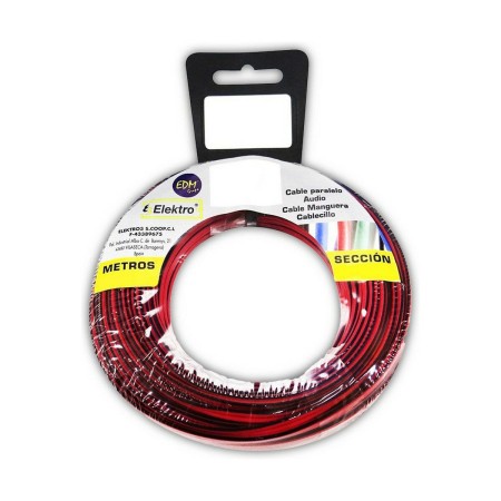 Câble audio EDM 28019 Noir Rouge Rouge/Noir 2 x 1,5 mm 15 m: Plus de 300.000 produits de grandes marques en vente directe à prix