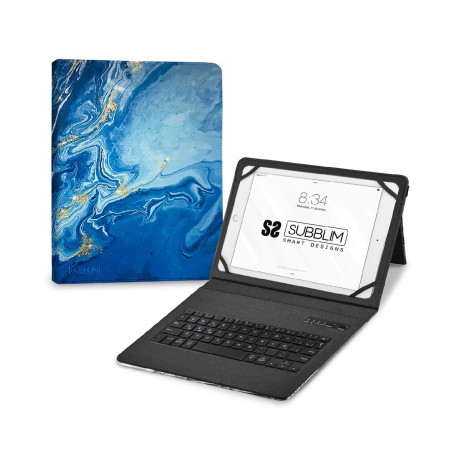Housse pour Tablette et Clavier Subblim SUBKT5-BTTB01 Multicouleur Espagnol Qwerty: Plus de 300.000 produits de grandes marques 