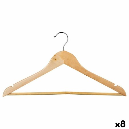 Cintres 5five 45 x 23 cm Naturel Bois Marron 8 Pièces: Plus de 300.000 produits de grandes marques en vente directe à prix usine