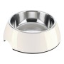 Mangeoire pour chiens Hunter Mélamine Acier inoxydable Blanc 350 ml (18,5 x 18,5 x 9,5 cm): Plus de 300.000 produits de grandes 