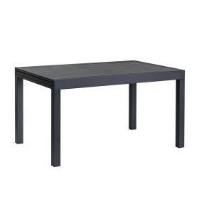 Table de Salle à Manger Thais Graphite Aluminium 135 x 90 x 74 cm: Plus de 300.000 produits de grandes marques en vente directe 