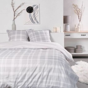 Parure de couette TODAY Qads Gris clair 220 x 240 cm 3 Pièces: Plus de 300.000 produits de grandes marques en vente directe à pr