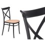 Chaise GiftDecor PC-175 Noir Beige 4 Unités: Plus de 300.000 produits de grandes marques en vente directe à prix usine sur cadea
