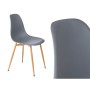 Chaise GiftDecor PC-071T Gris 4 Unités: Plus de 300.000 produits de grandes marques en vente directe à prix usine sur cadeaufou.