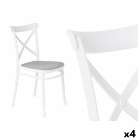 Chaise Ibergarden PC-175 Blanc Gris 4 Unités: Plus de 300.000 produits de grandes marques en vente directe à prix usine sur cade