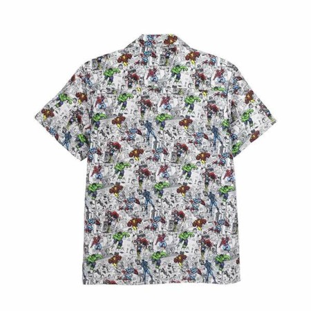 T-shirt à manches courtes homme Marvel Gris clair: Plus de 300.000 produits de grandes marques en vente directe à prix usine sur