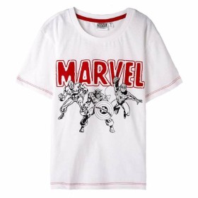 T-shirt à manches courtes enfant Marvel Blanc: Plus de 300.000 produits de grandes marques en vente directe à prix usine sur cad
