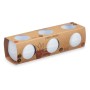 Set de pots Ibergarden ES0101221S3 Blanc Plastique 6,2 x 6,2 x 6,6 cm (8 Unités): Plus de 300.000 produits de grandes marques en