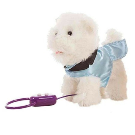 Peluche qui bouge Dog Blanc 22 cm (22 cm): Plus de 300.000 produits de grandes marques en vente directe à prix usine sur cadeauf