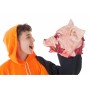 Déguisement pour Adultes Halloween Cochon sudadera Orange (2 Pièces): Plus de 300.000 produits de grandes marques en vente direc